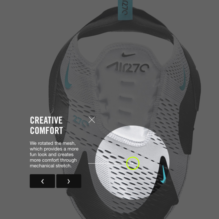 how to stretch nike air max 270