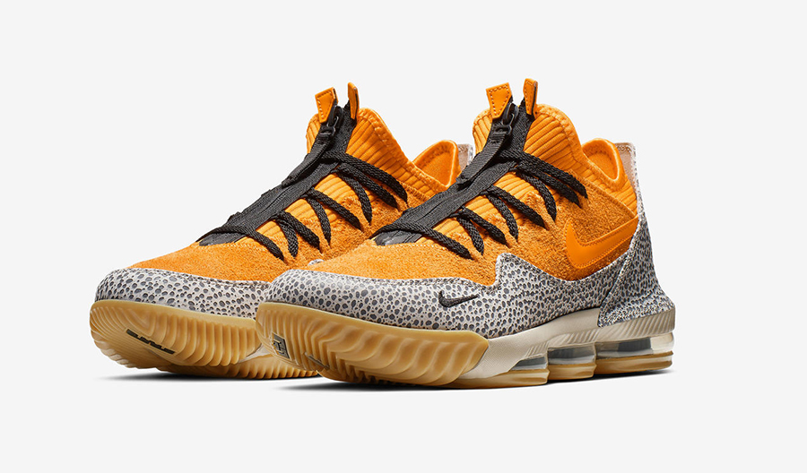 This LEBRON 16 Low x atmos “Safari” is set to release in March