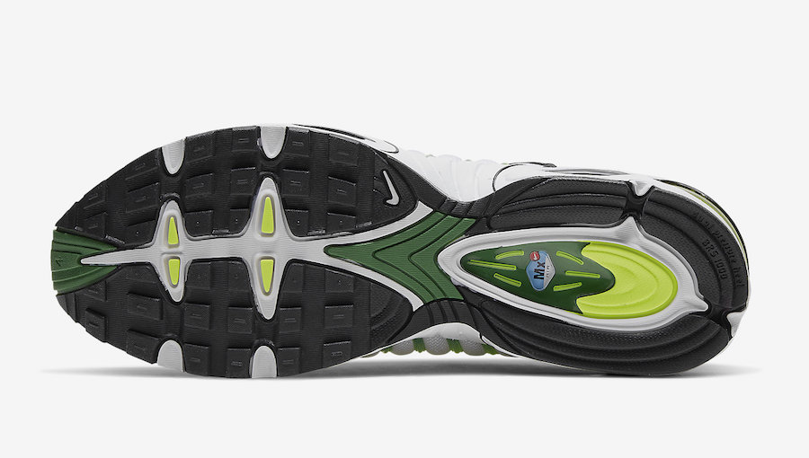 air max tailwind 4 white volt black