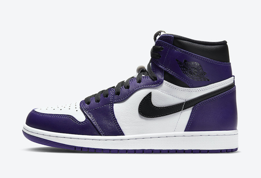 purple nike 1s