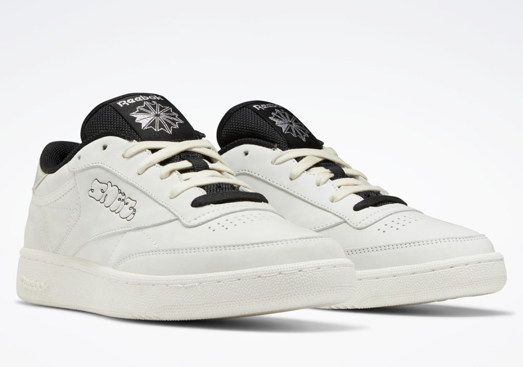 The clean looking SNEEZE x Reebok Club C is releasing tomorrow