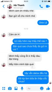 Feedback, đánh giá từ khách hàng đã Detox dfc3eea0cd7d34236d6c