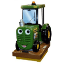 Troy the Tractor Kiddie Ride