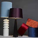 Anunciou abajures da iluminação de Elstead