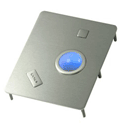 Stainless Steel Trackball Panel