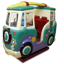 60'S SURF VAN Redemption kiddie ride