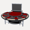 Baccarat Table Electronic Multiplayer