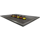 Indoor tracks for bumper cars