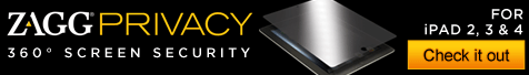 Apple iPad 2, 3, 4 Privacy Screen Protector