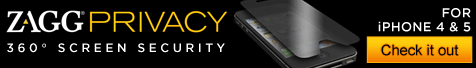 Apple iPhone 4 and iPhone 5 Privacy Screen Protector