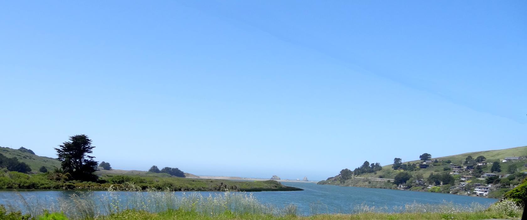 The mouth of the river is the gateway to the beauty of the North Coast.