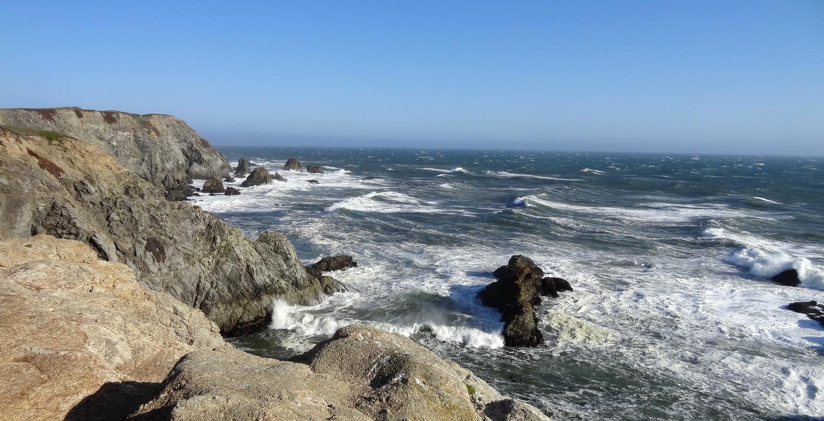 Around the other way is some interesting diving to try if you want a challenge... and a possible meet with the Men in Grey. the coast goes past Tomalas Bay, on to Point Reyes and then to San Francisco.