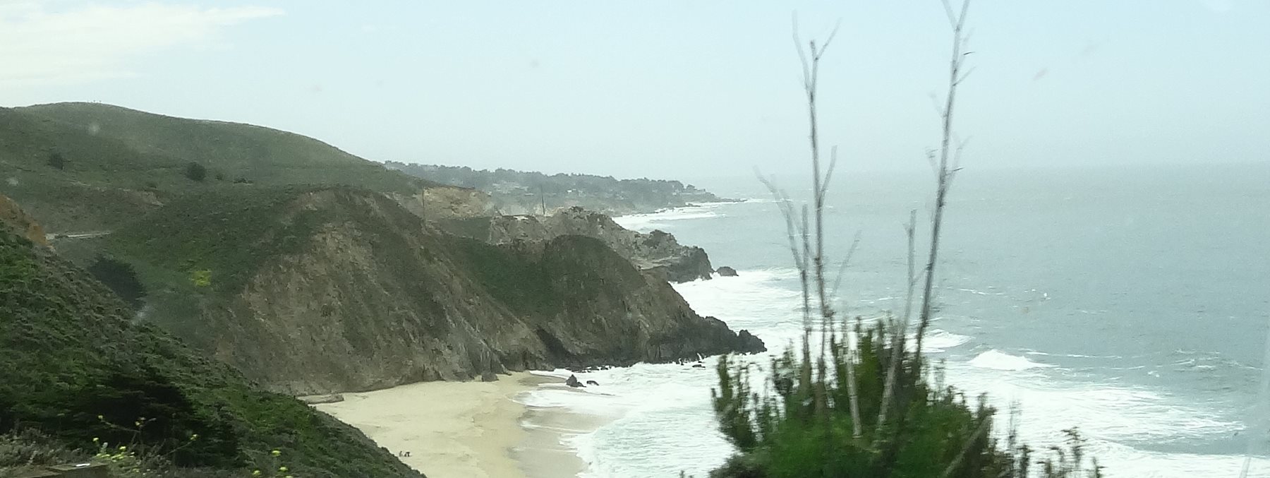 It is a place of wide beaches and sandy coves as well as steep hillsides plunging into the sea. It is a windswept place of harsh beauty at the edge of the cold sea.