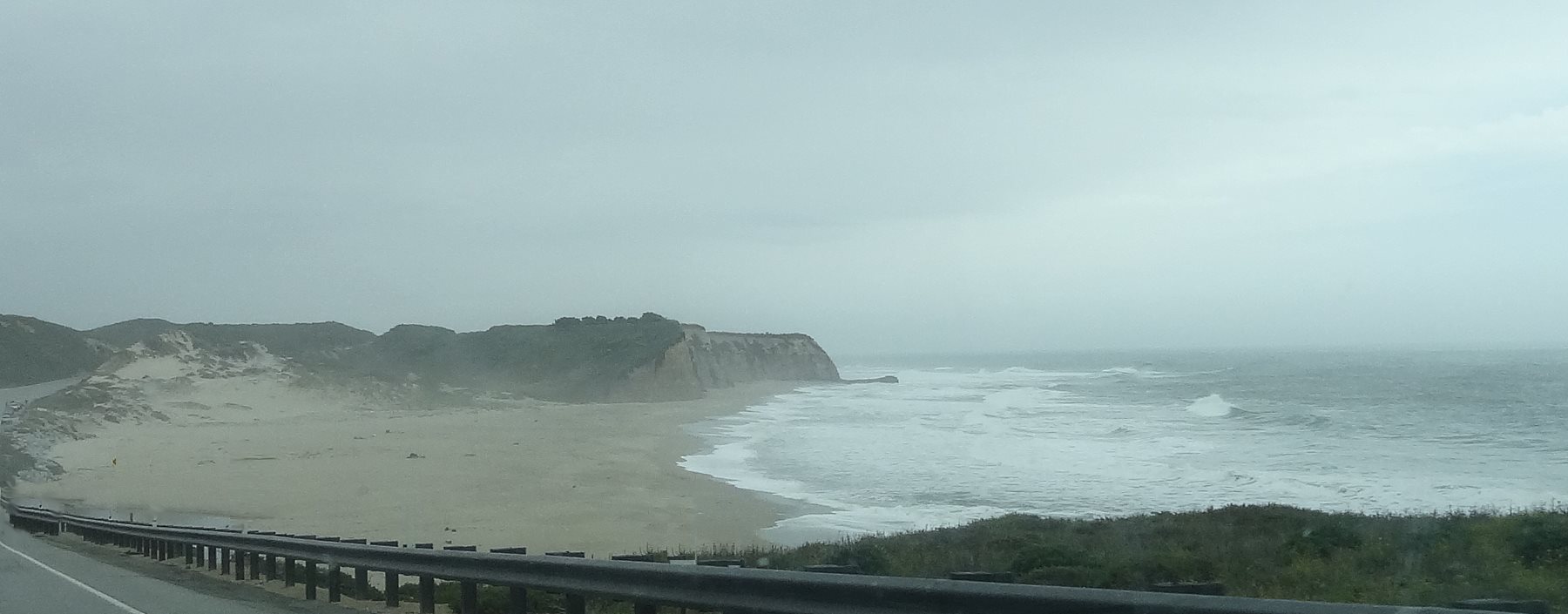 As you head into Monterey Bay, there are many more beautiful, empty beaches. They can get real lively at times though and giant bonfires burn there on summer nights.
