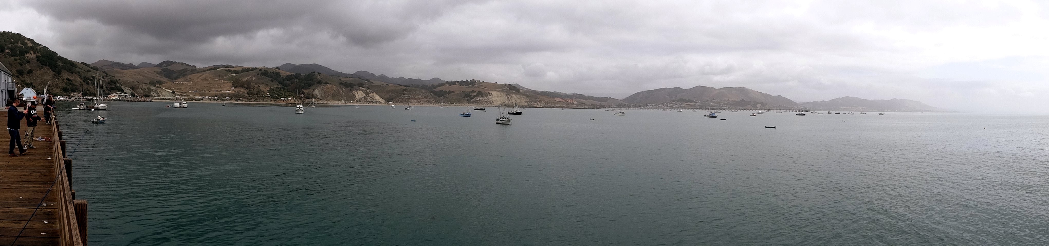 This is Alvila Bay and the town of Alvila. Past that is the start of Pismo Beach. Fun place.