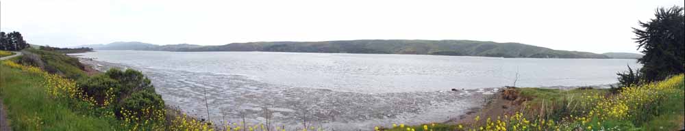 Tomales Bay looking towards Point Reyes