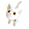 Cat Banker (White)