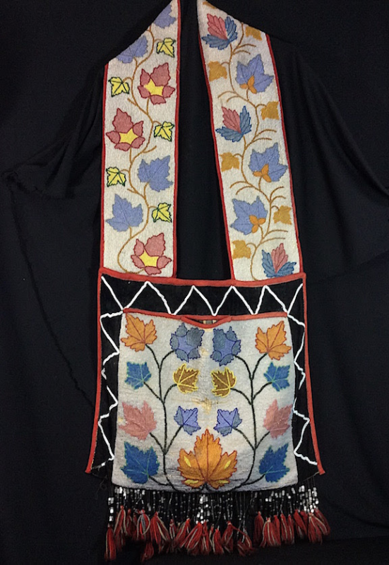 Historic Bandolier Bags and a Belt from the Ojibwe