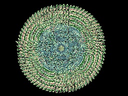 Metal daisies,  ~450K