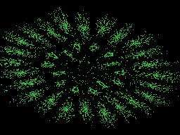Dancing medusae #2,  417K