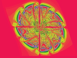 Fractal pizza,  293K