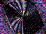 The rupture in the center,  260K