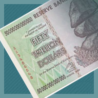 Zimbabwe 50 Trillion Dollar Banknote