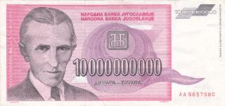 10 Billion Dinara - Nikola Tesla