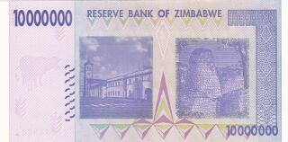 10 Million Zimbabwe Dollars