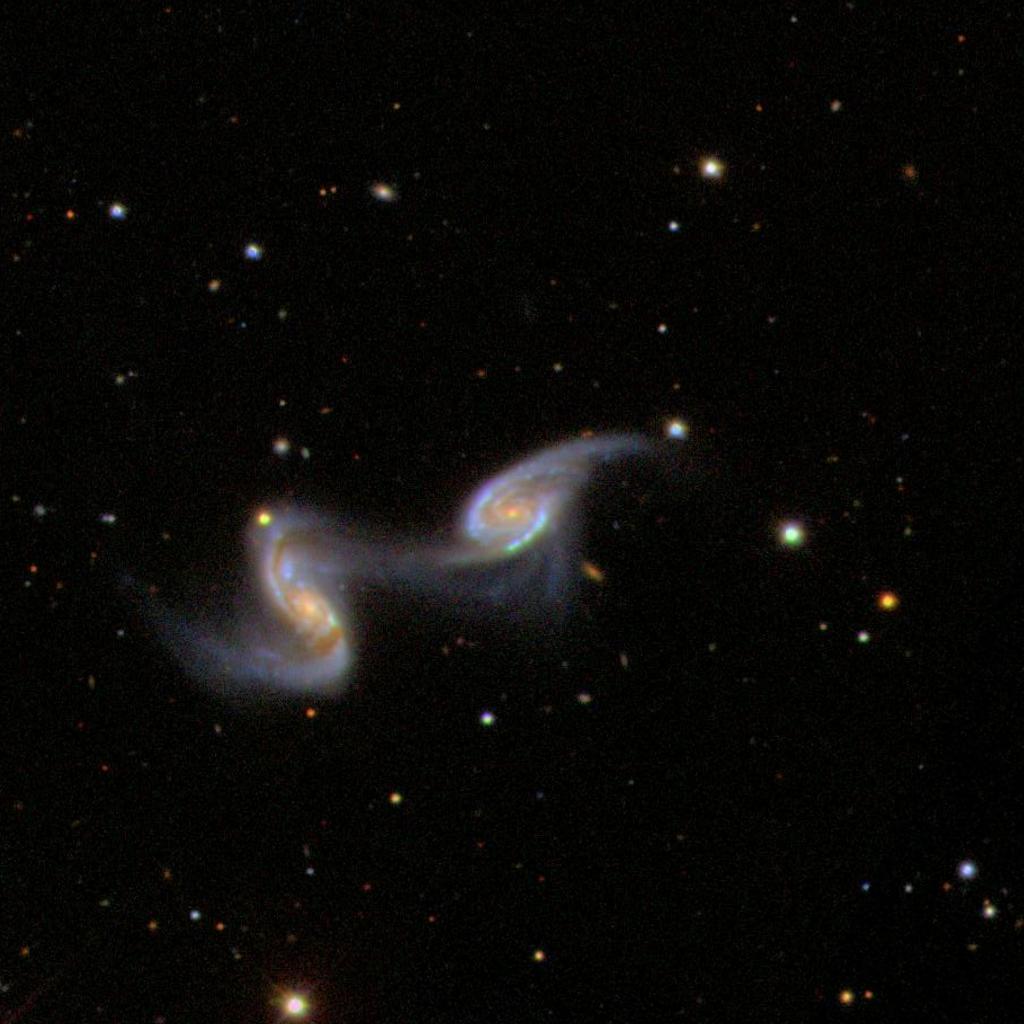 Sample Galaxy Merger