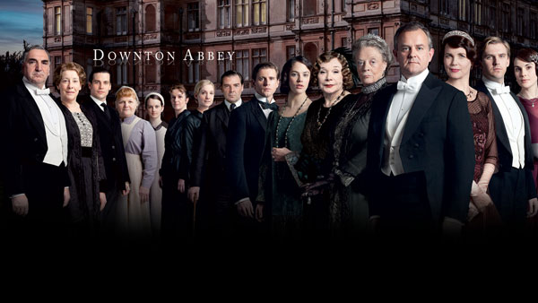 Downton Abbey Season 3 Cast with Title