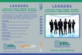 L.E.A.D.E.R.S. - Leadership. Energy. Attitude. Discipline. Empowerment. Responsibility. Succession.