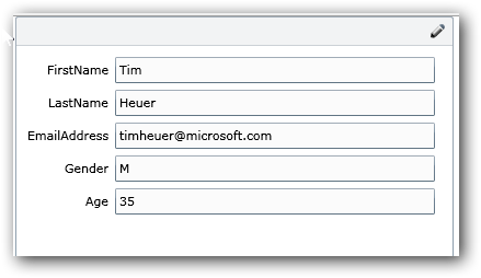 DataForm with no Attributes DataForm with no Attributes