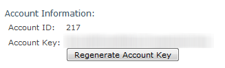 SLS Account ID information SLS Account ID information