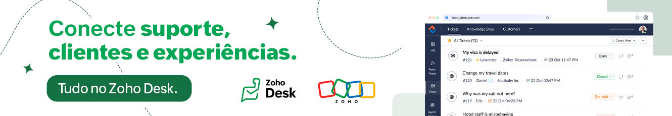 Capa Zoho Desk