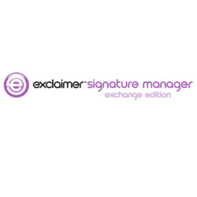  Exclaimer Signature Manager Exchange Edition