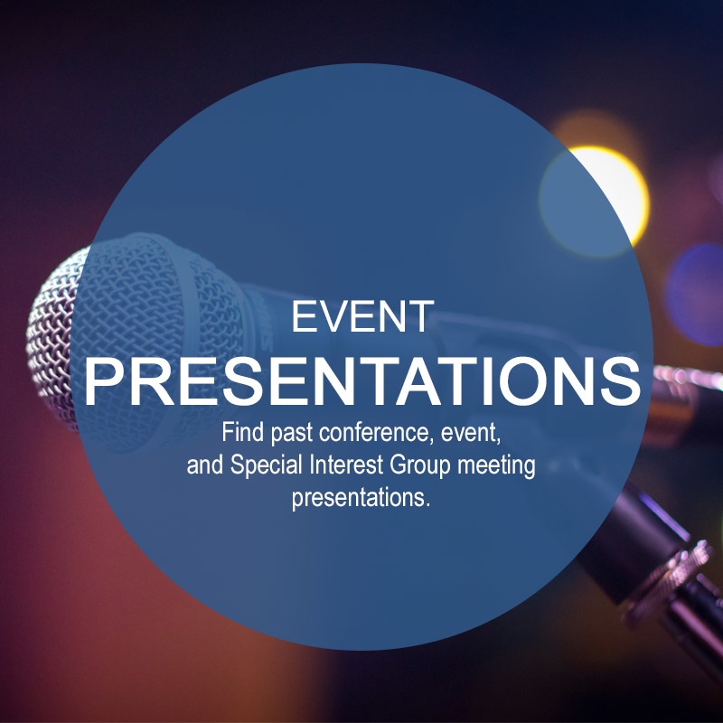 Event Presentations
