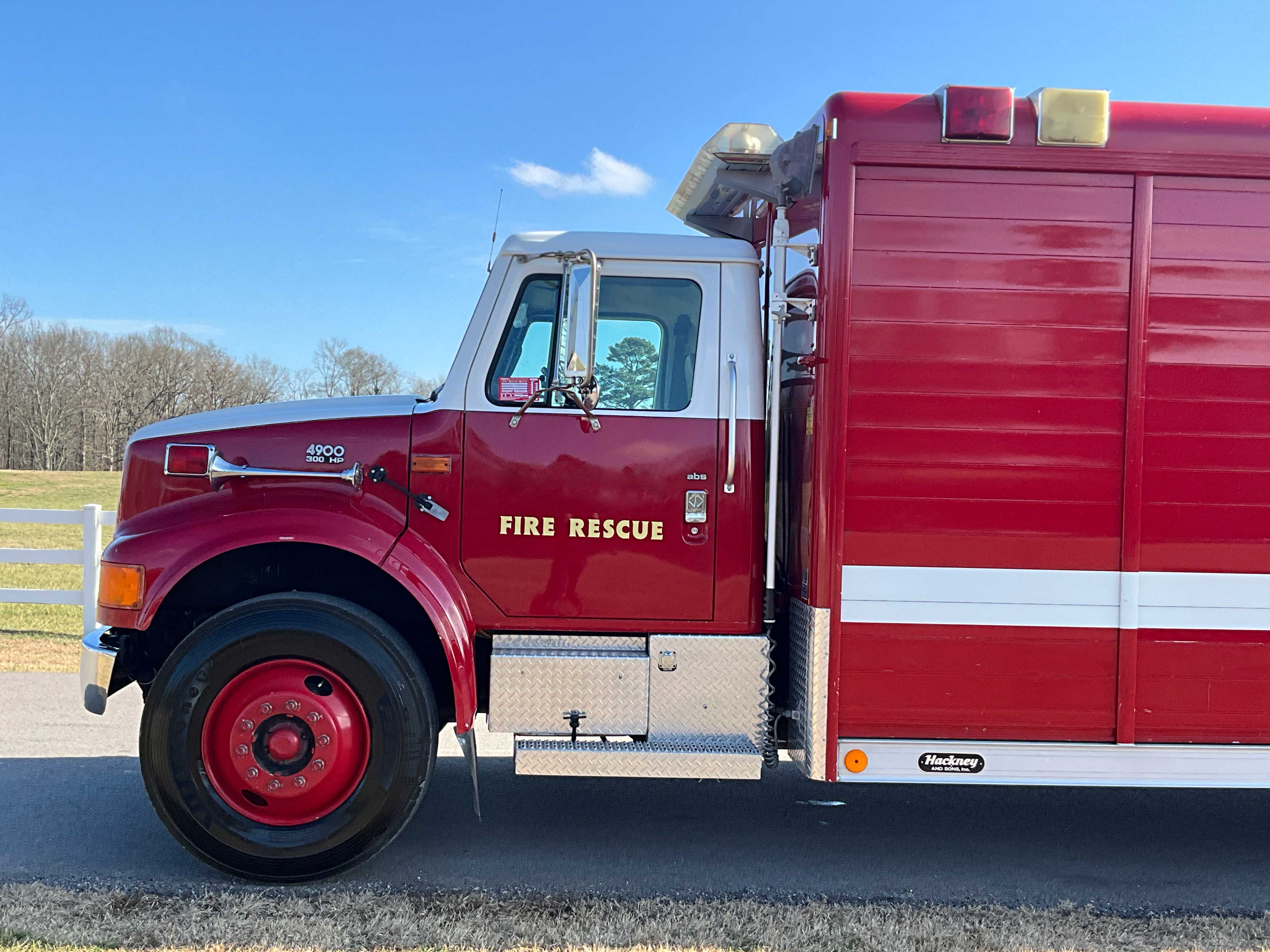 1997 Hackney International Commercial Rescue | Firetrucks Unlimited