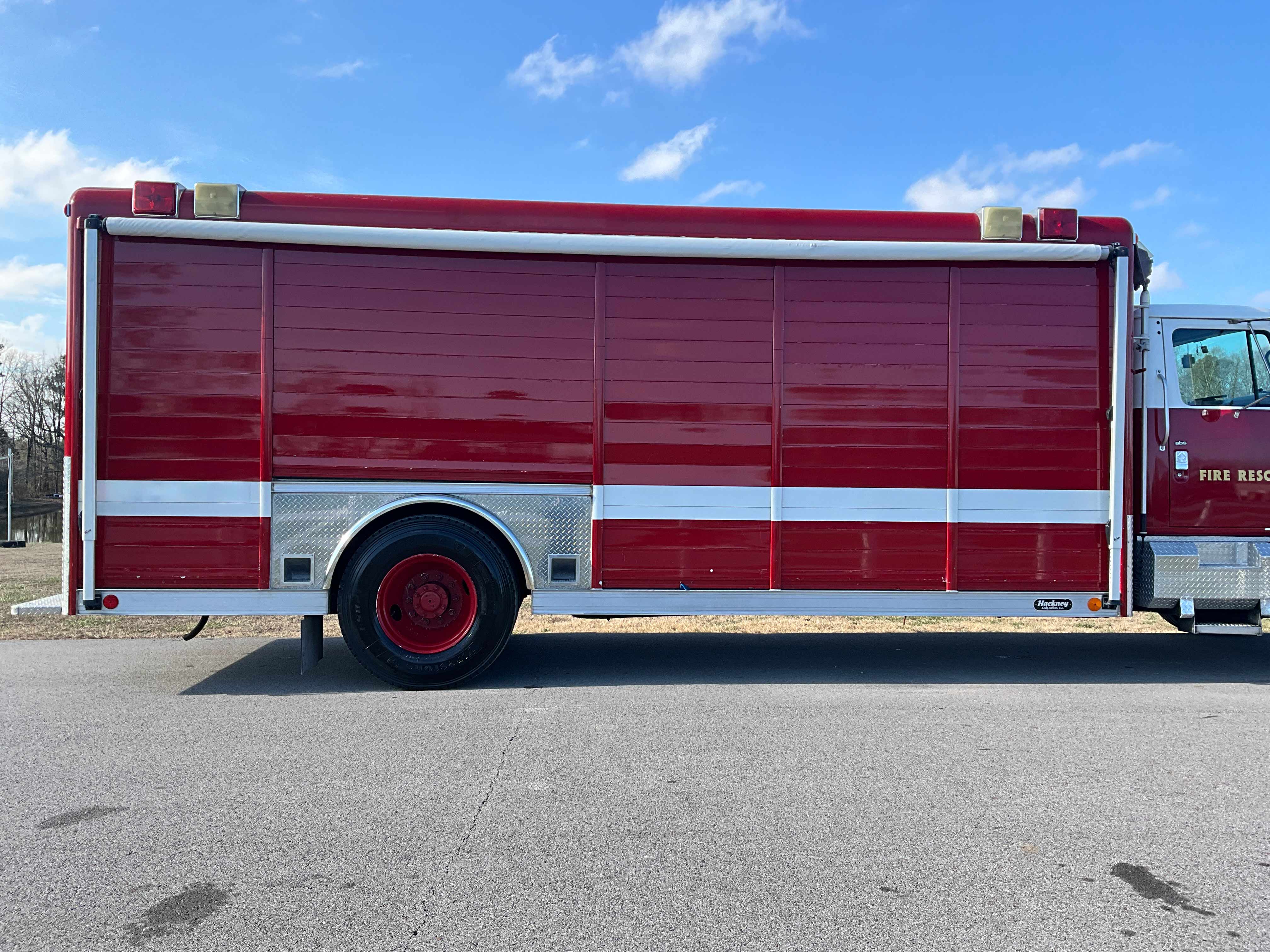 1997 Hackney International Commercial Rescue | Firetrucks Unlimited