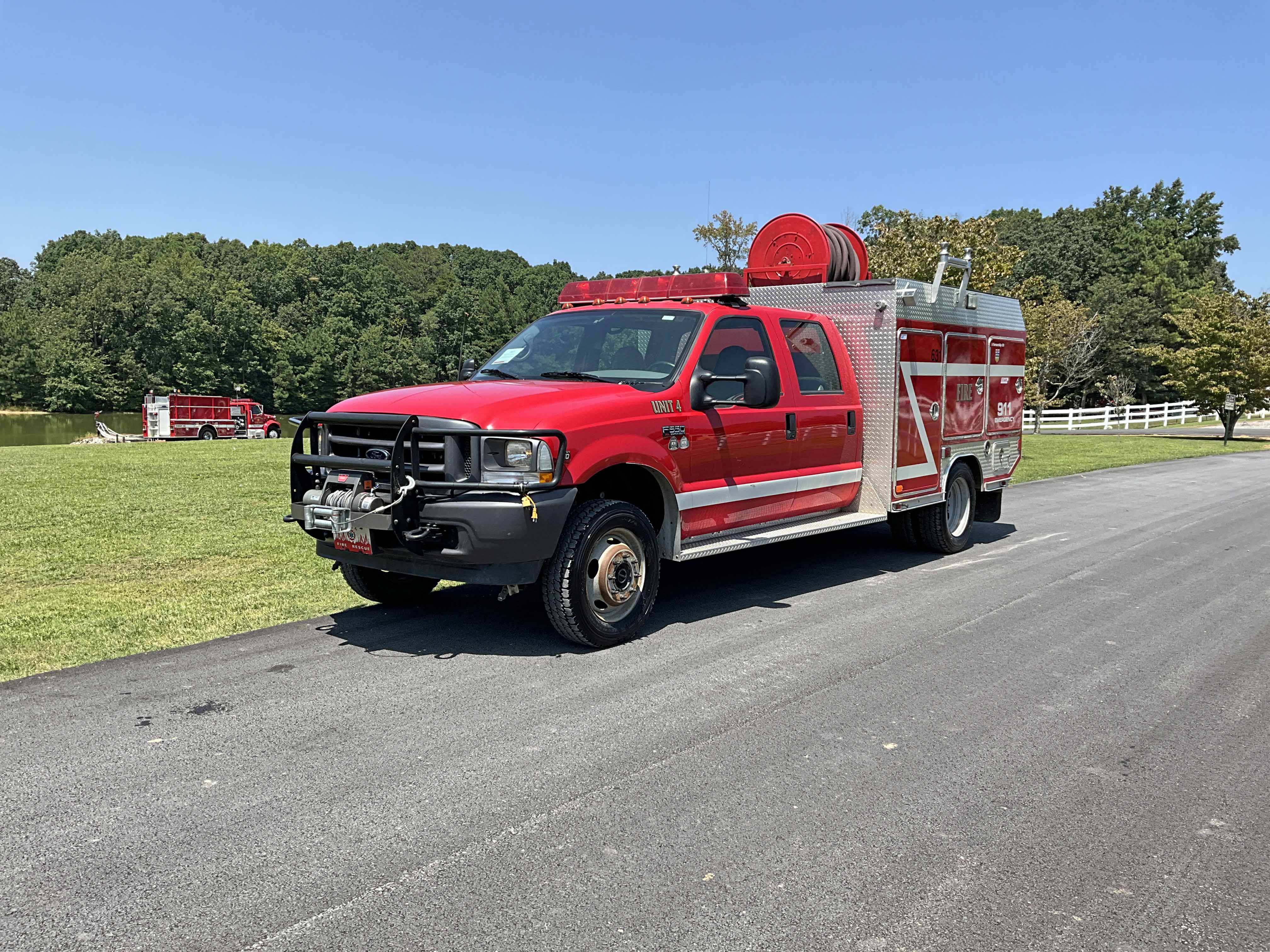 2002 Ford F-550 4x4 Commercial Mini Pumper | Firetrucks Unlimited