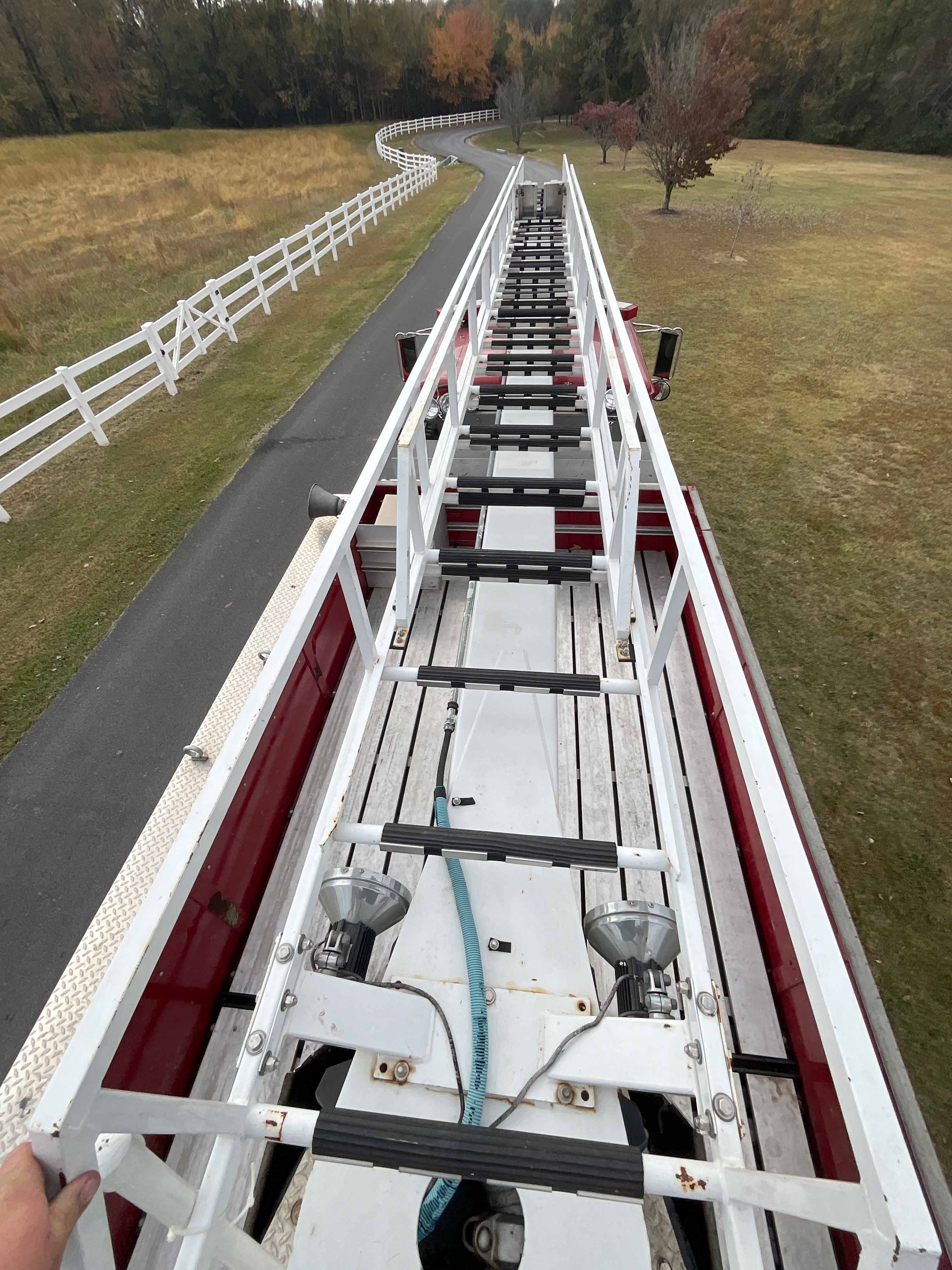 1992 KME International Commercial 55' Aerial Firetrucks Unlimited