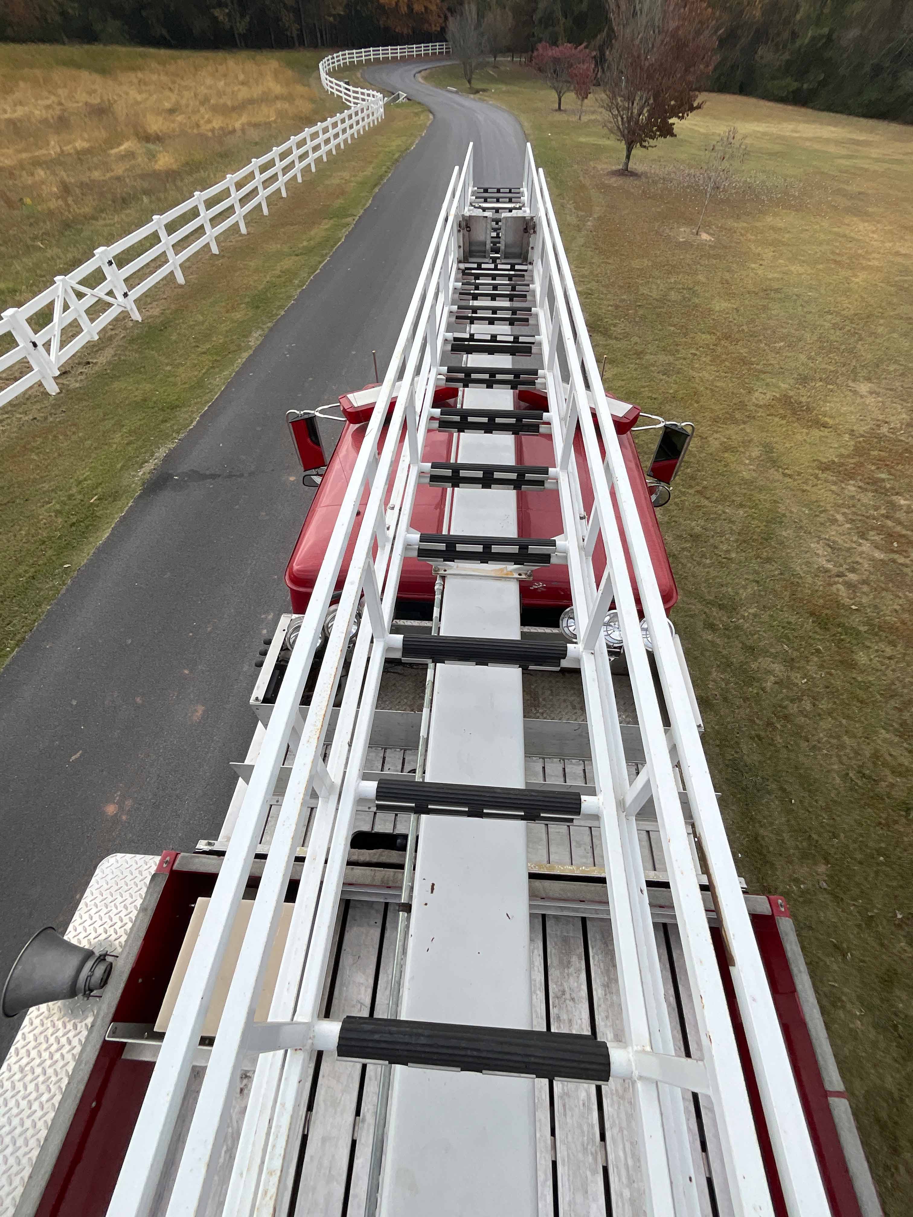 1992 KME International Commercial 55' Aerial Firetrucks Unlimited