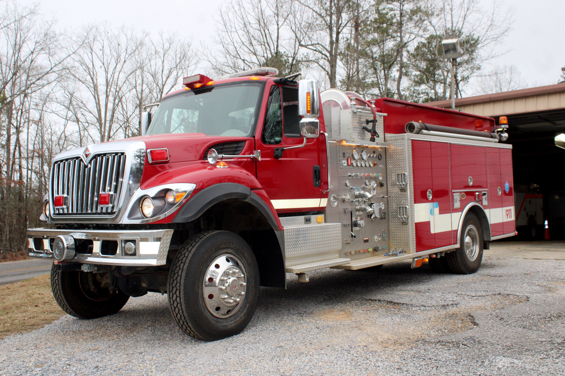 2008 KME International 4x4 Commercial Pumper | Firetrucks Unlimited