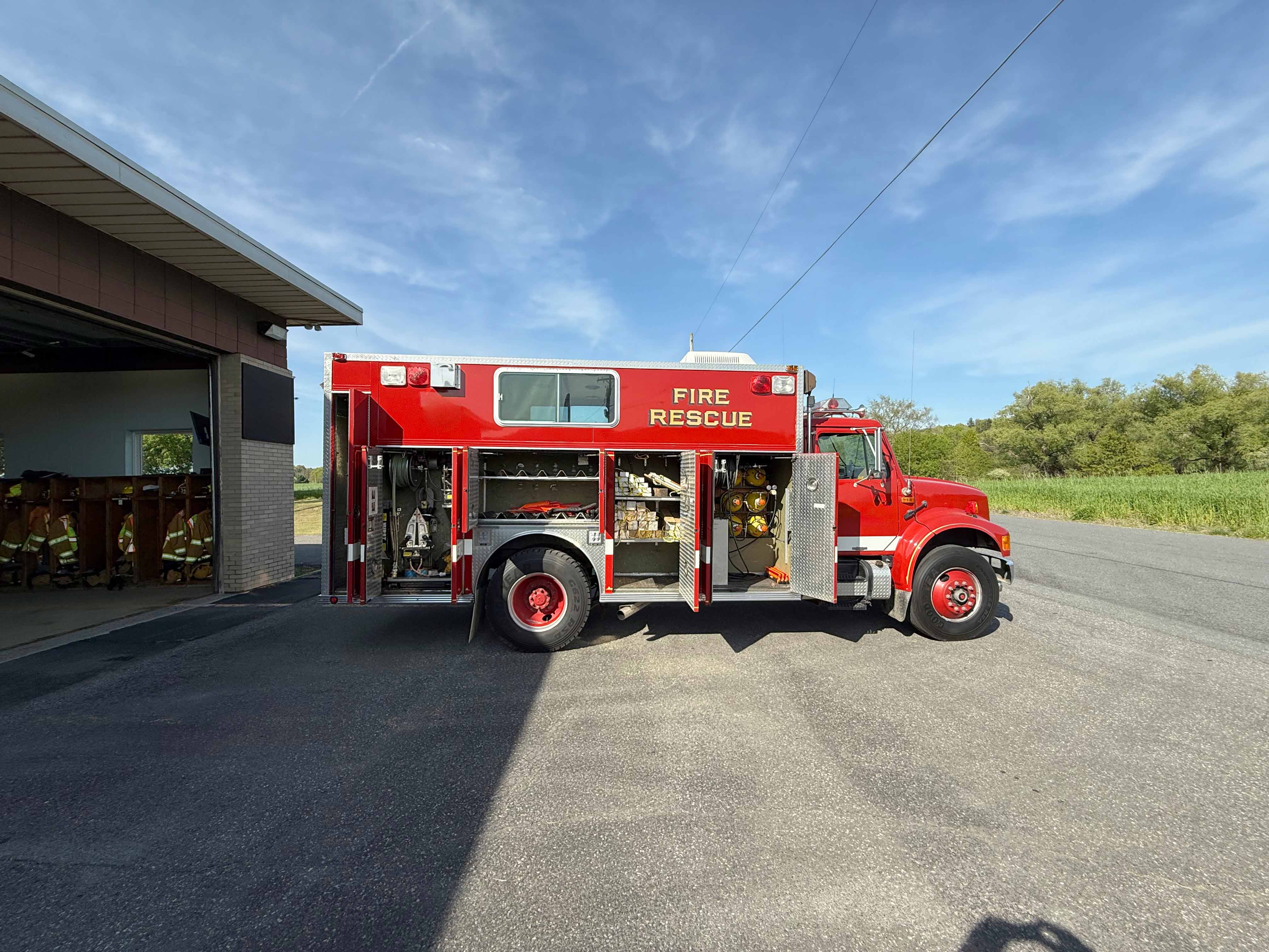 1992 Wildfire International Commercial Walk-In Rescue | Firetrucks ...