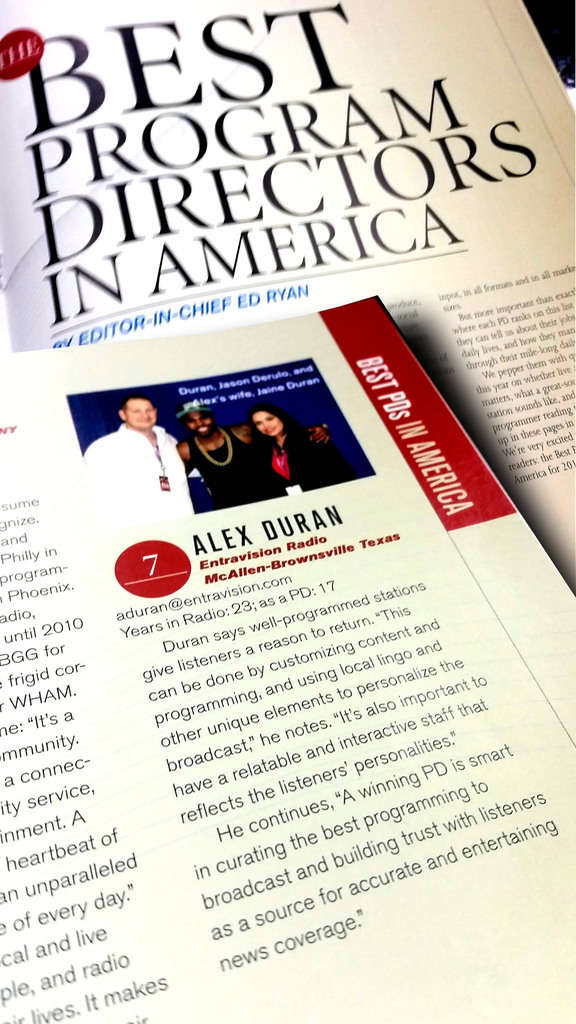 Congratulations to Our Very Own Alex Duran