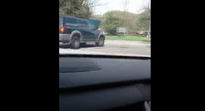 Caught on Video: A Driver Chases the Car That Hit Him, Until It Crashes