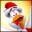 Foreman 10607468 5424 chicken invaders 3 christmas edition 32x32