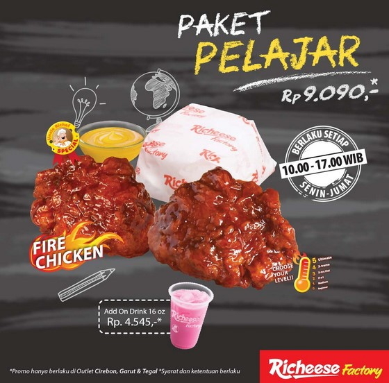 Richeese Factory : Alamat, Menu dan Investasi  123ish 