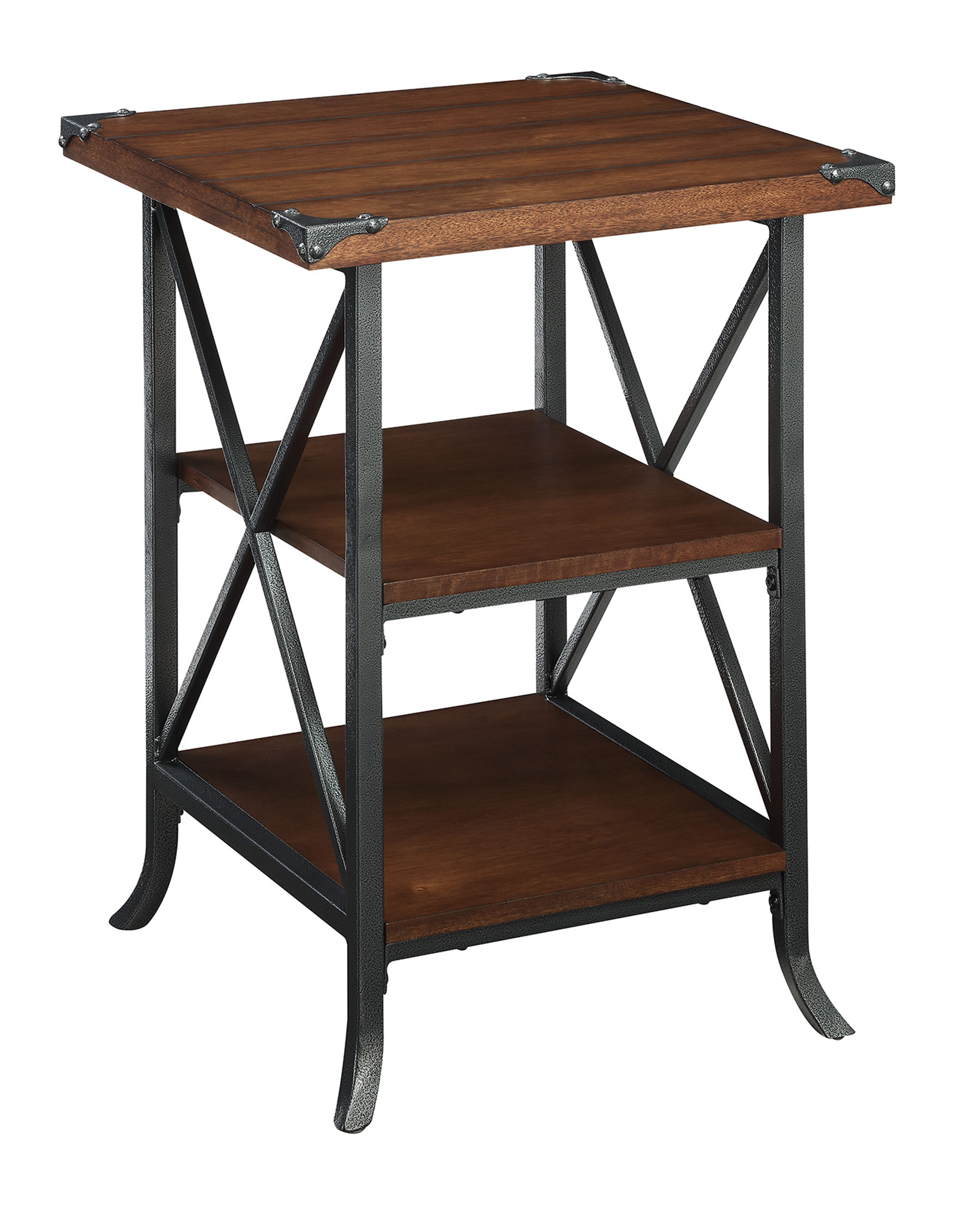 Brookline End Table R40251, Dark Walnut Finish eBay
