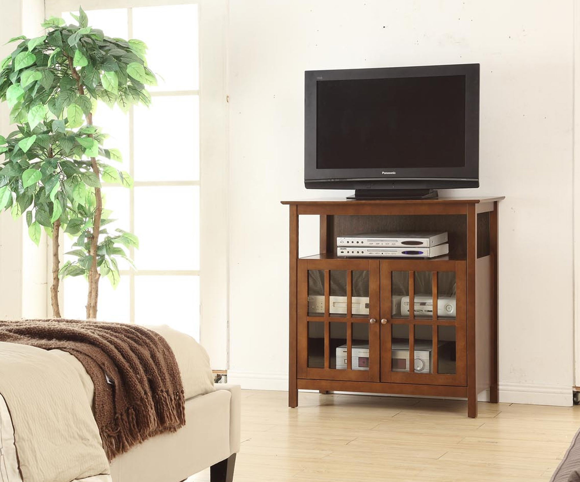 DESIGNS2GO Big Sur Highboy TV Stand, Espresso Finish 95285411177 eBay